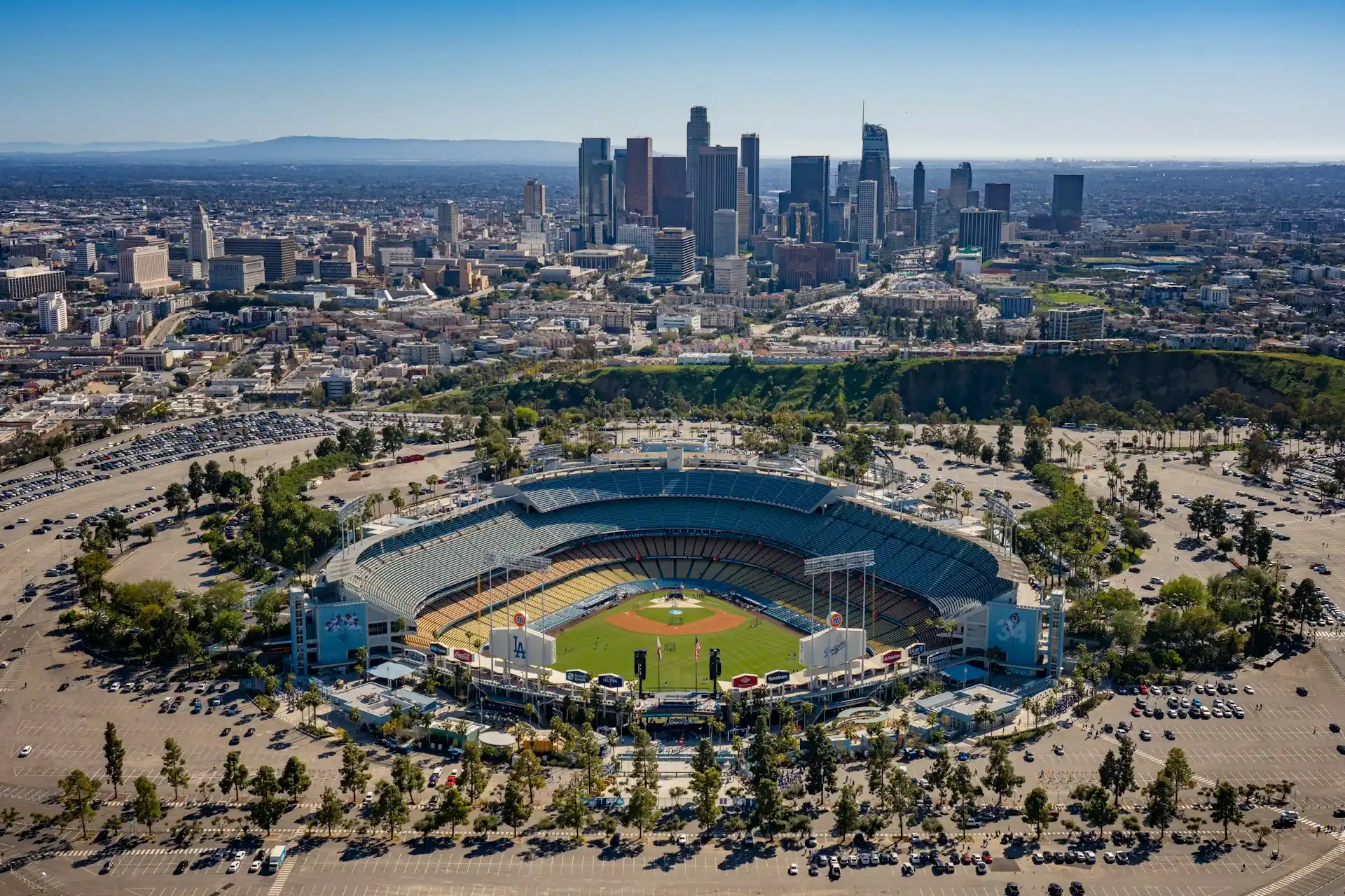 Voyage de baseball, hockey et basketball à Los Angeles